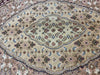 Load image into Gallery viewer, 7.9 x 9.9 Quality Handmade Wool &amp; Silk Mahi Tabriz Rug BURGUNDY #F-6738