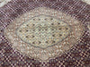 Load image into Gallery viewer, 7.9 x 9.9 Quality Handmade Wool &amp; Silk Mahi Tabriz Rug BURGUNDY #F-6738