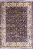 Load image into Gallery viewer, 7.6 x 9.6 Quality Handmade Wool Rug BROWN #F-6739