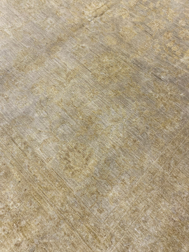 10 x 13.8 LIGHT GREEN Chobi Peshawar Ziglar Rug #F-6398