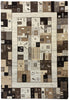 Load image into Gallery viewer, 4.9 x 6.8 Handmade India Wool Gabbeh Rug BROWN #F-6742