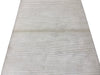 Load image into Gallery viewer, 4 x 5.9 SOLID COLOR Handmade Contemporary Rug Bamboo Silk IVORY #F-6743