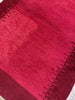 Load image into Gallery viewer, 4 x 5.11 RED BURGUNDY Handmade Wool Solid Color Contemporary Gabbeh Rug #F-6744