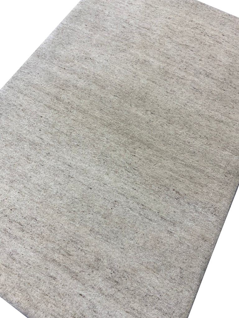 4 x 6 Plain Solid Color Modern Rug Handmade Wool #F-6748