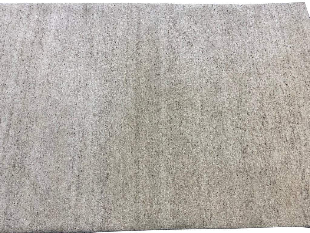 4 x 6 Plain Solid Color Modern Rug Handmade Wool #F-6748