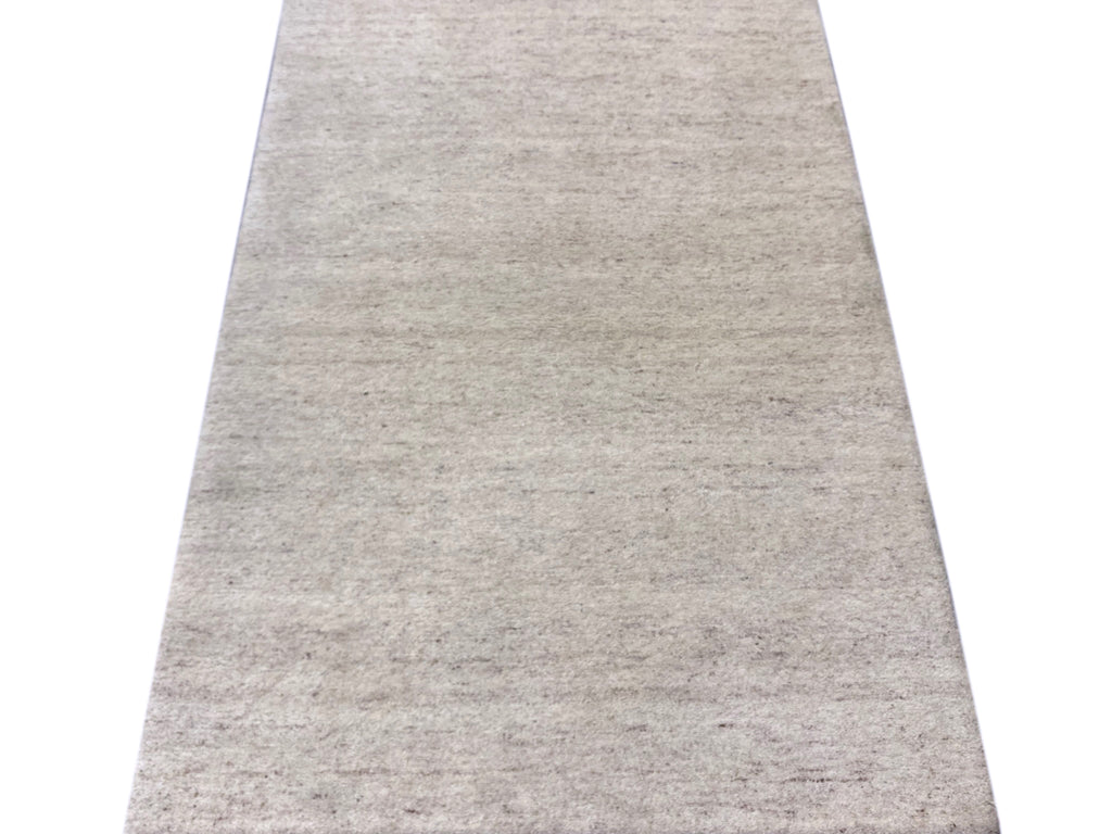 4 x 6 Plain Solid Color Modern Rug Handmade Wool #F-6748