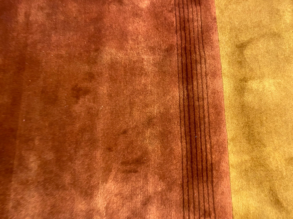 3 x 5 Handmade Contemporary Rug Soft Silky Wool Modern #F-6752