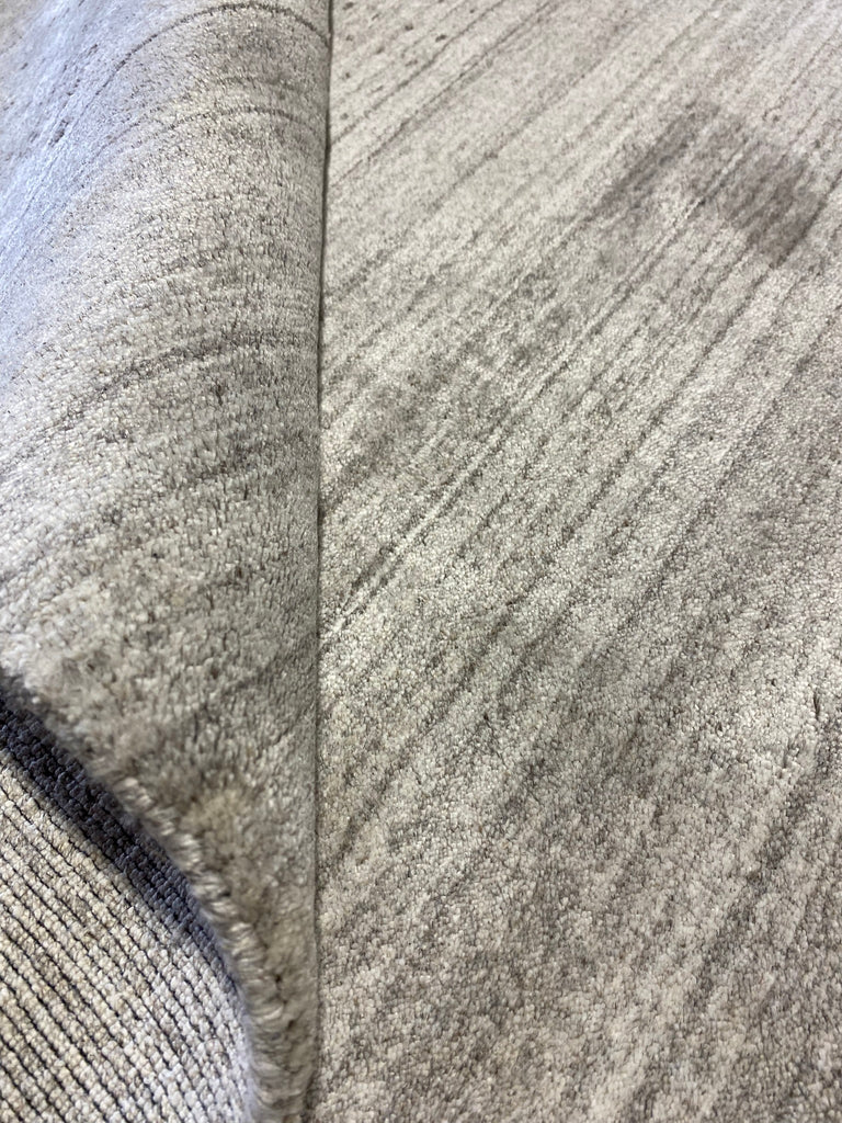 4 x 6 New Modern Handmade Wool Gabbeh Rug GRAY #F-6758