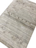 Load image into Gallery viewer, 4 x 6 New Modern Handmade Wool Gabbeh Rug GRAY #F-6758