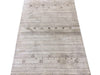 Load image into Gallery viewer, 4 x 6 New Modern Handmade Wool Gabbeh Rug GRAY #F-6758