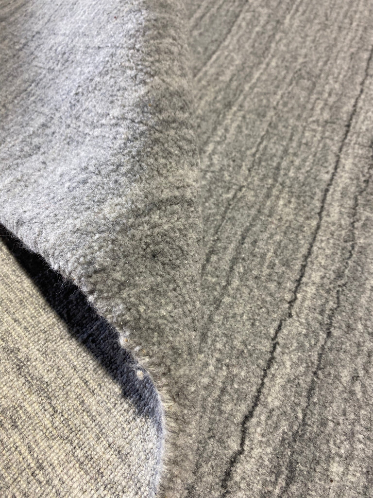 4.2 x 6.1 Quality Wool Handmade Modern Rug GRAY #F-6759