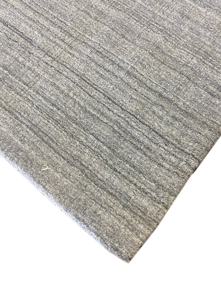 4.2 x 6.1 Quality Wool Handmade Modern Rug GRAY #F-6759