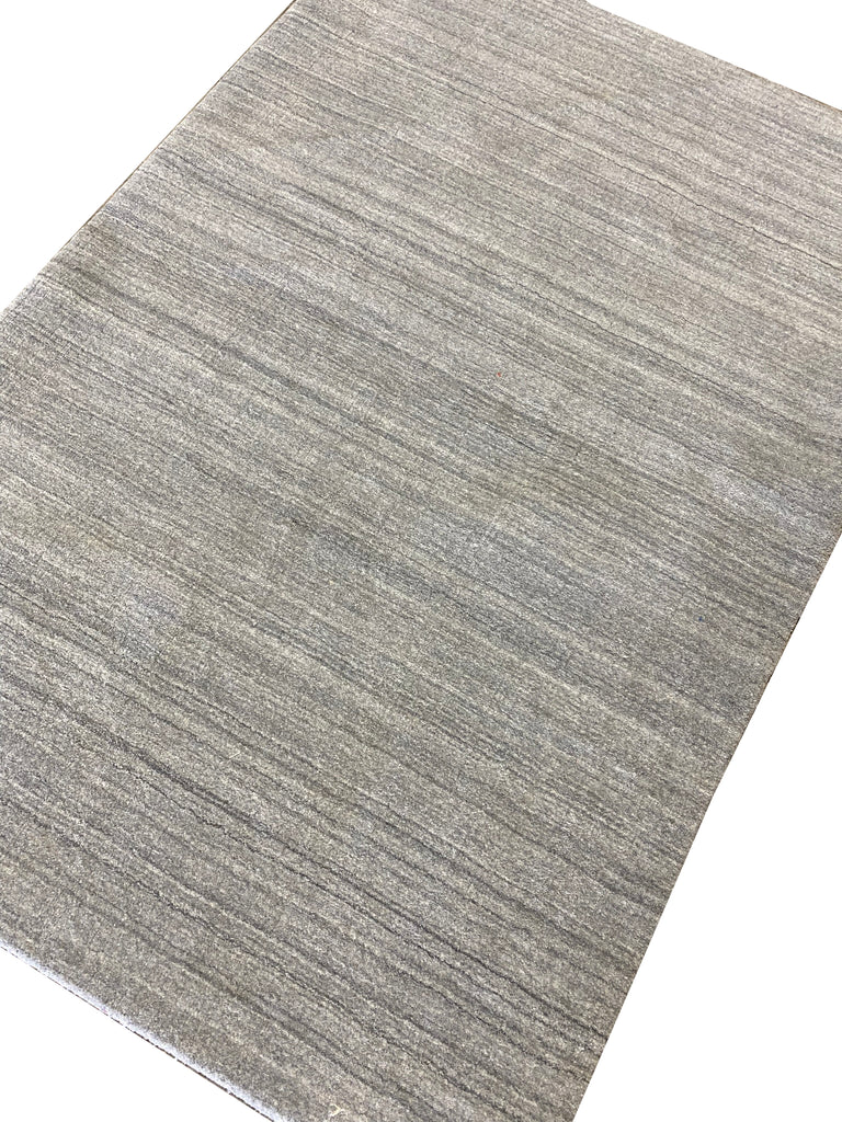 4.2 x 6.1 Quality Wool Handmade Modern Rug GRAY #F-6759