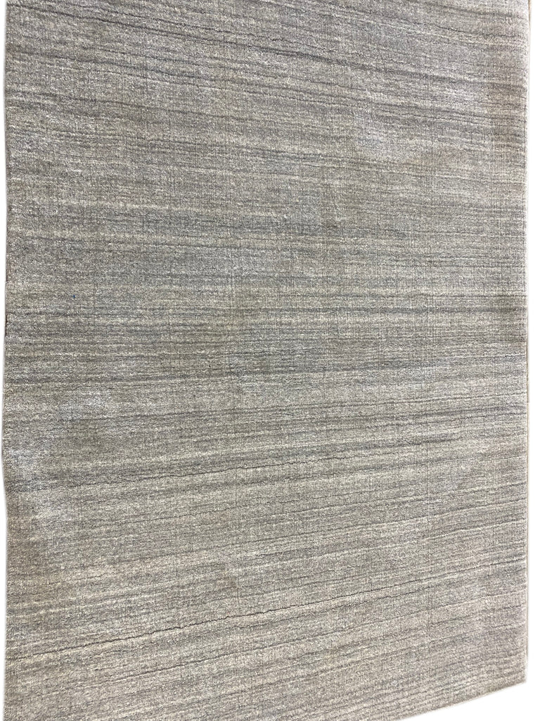 4.2 x 6.1 Quality Wool Handmade Modern Rug GRAY #F-6759