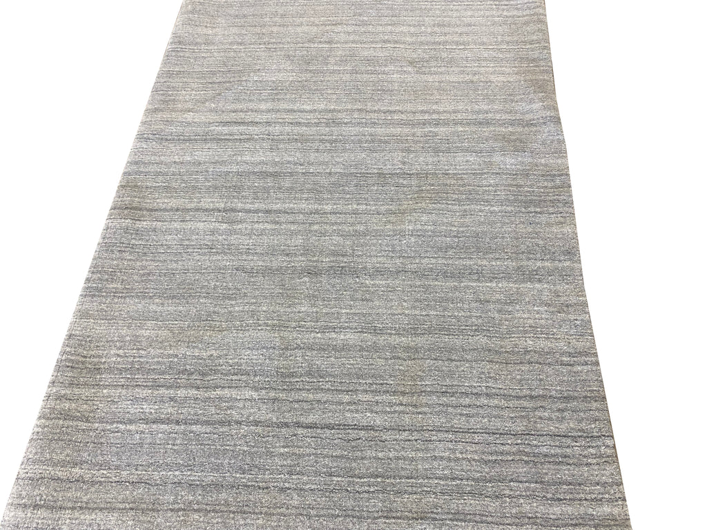 4.2 x 6.1 Quality Wool Handmade Modern Rug GRAY #F-6759