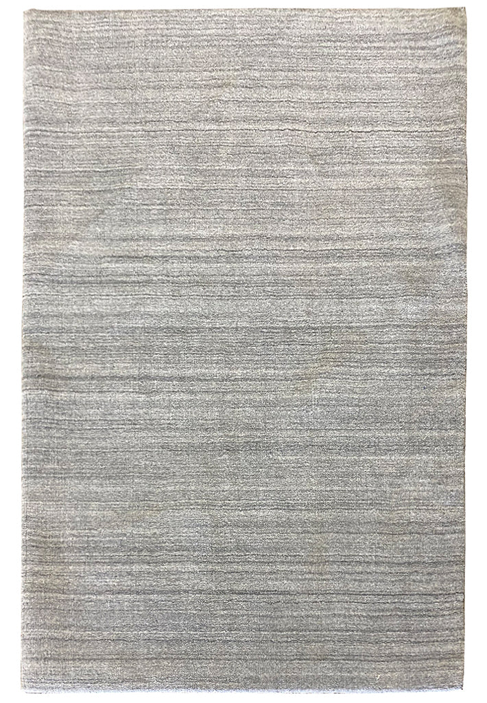 4.2 x 6.1 Quality Wool Handmade Modern Rug GRAY #F-6759