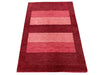 Load image into Gallery viewer, 4.2 x 6 NEW HANDMADE Wool Rug CONTEMPORARY BERRY RED BURGUNDY #F-6760