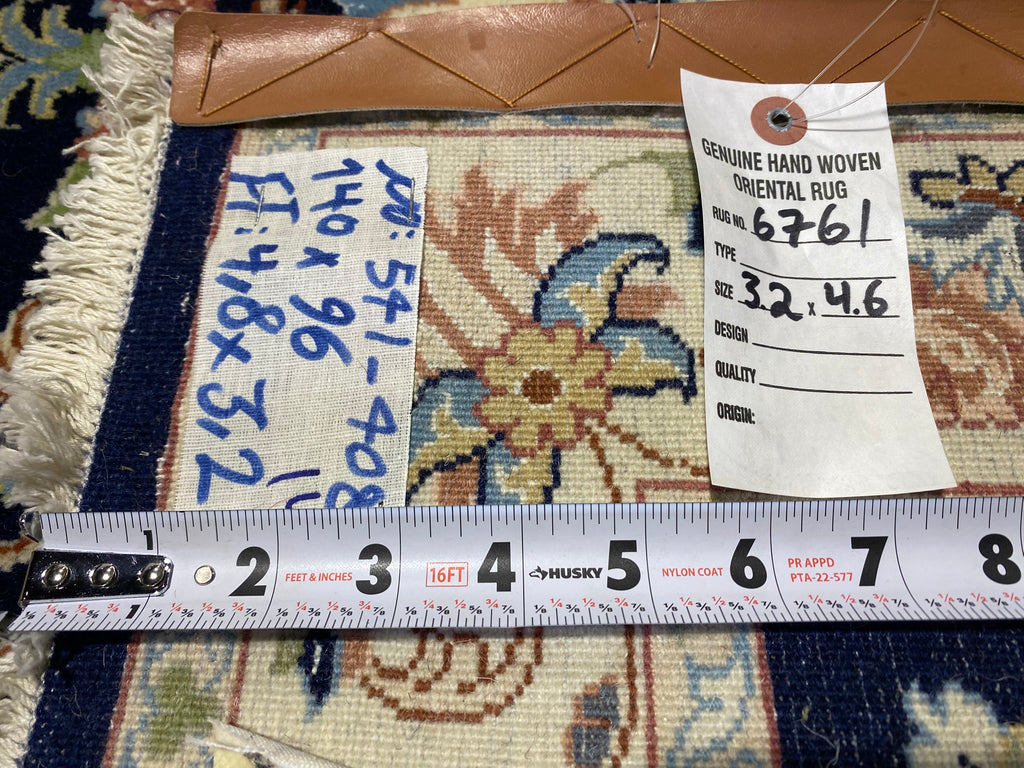 3.2 x 4.6 Great Quality Persian Rug #F-6761