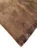 Load image into Gallery viewer, 2.8 x 4.10 New Handmade Modern Rug Bamboo Silk Dark Brown #F-6762