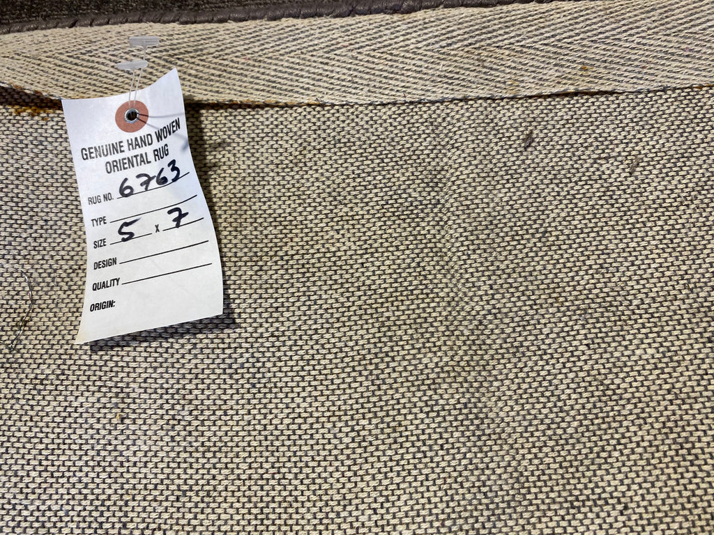 5 x 7 Modern Hand-Tufted Rug Charcoal #F-6763