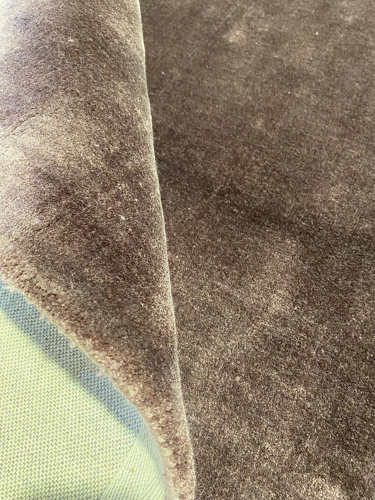 5 x 7 NEW Hand-Tufted Rug BAMBOO SILK EGGPLANT #F-6764