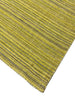 Load image into Gallery viewer, 4.1 x 5.11 Modern Handmade Wool Flat Weave Rug GREEN GOLD #F-6766