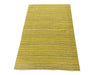 Load image into Gallery viewer, 4.1 x 5.11 Modern Handmade Wool Flat Weave Rug GREEN GOLD #F-6766