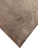 Load image into Gallery viewer, 4 x 5.11 New Handmade Dark Brown Bamboo Silk Rug #F-6767