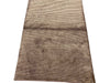 Load image into Gallery viewer, 4 x 5.11 New Handmade Dark Brown Bamboo Silk Rug #F-6767