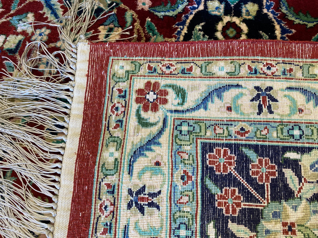 6.1 x 9.5 New Kashmir SILK Rug #B-74474