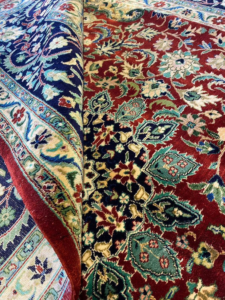 6.1 x 9.5 New Kashmir SILK Rug #B-74474