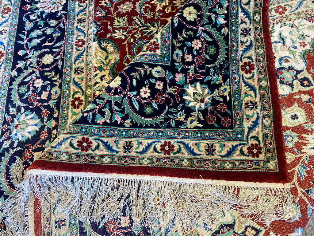 6.1 x 9.5 New Kashmir SILK Rug #B-74474