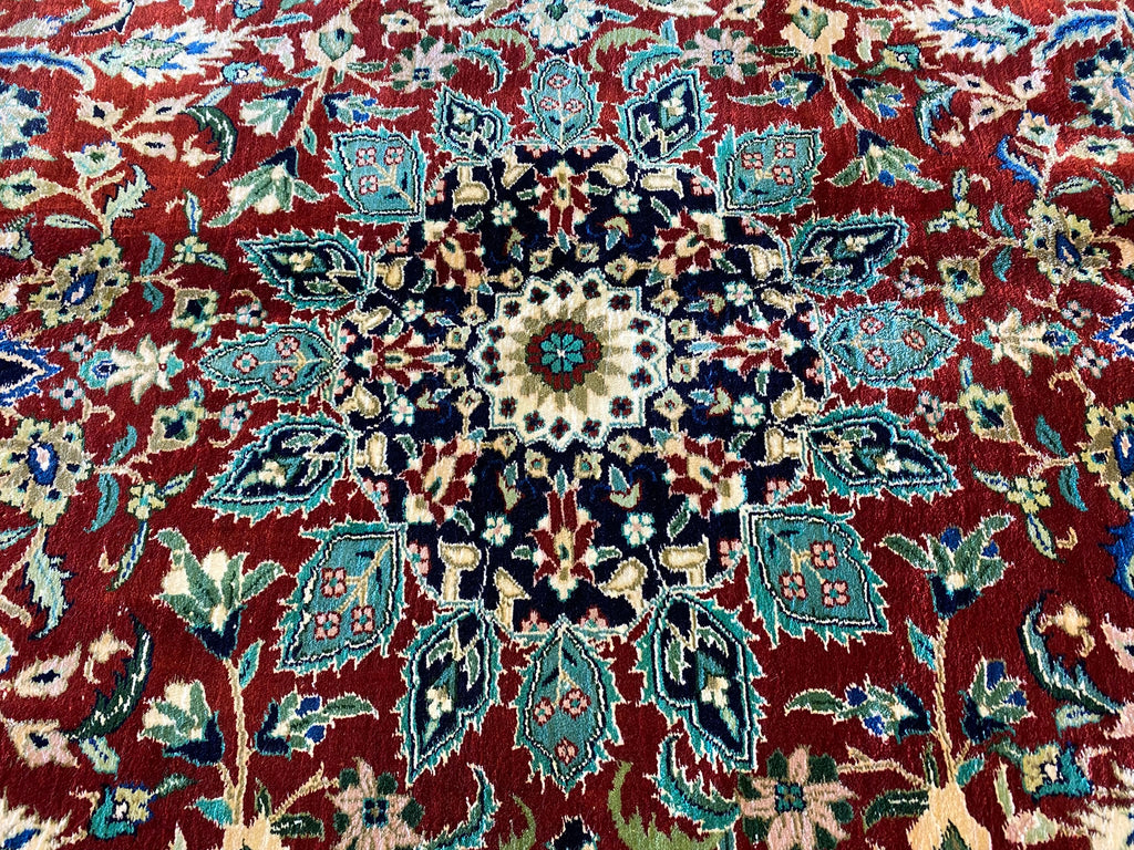 6.1 x 9.5 New Kashmir SILK Rug #B-74474