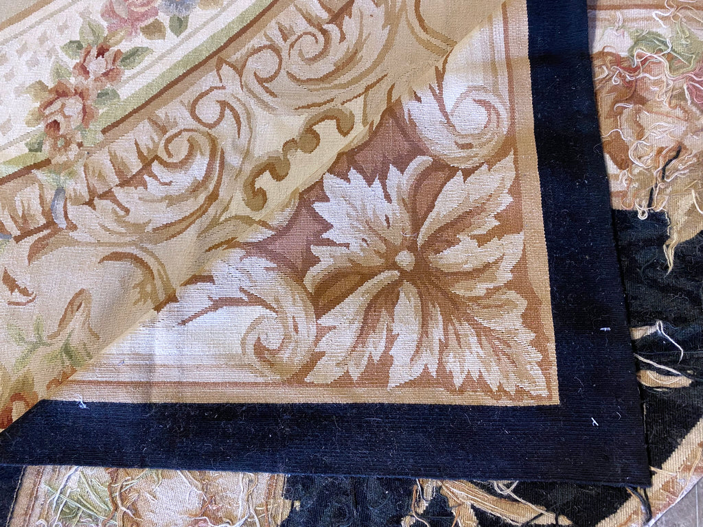 12 x 15 Flat Weave French Aubusson Rug #PIX-5722