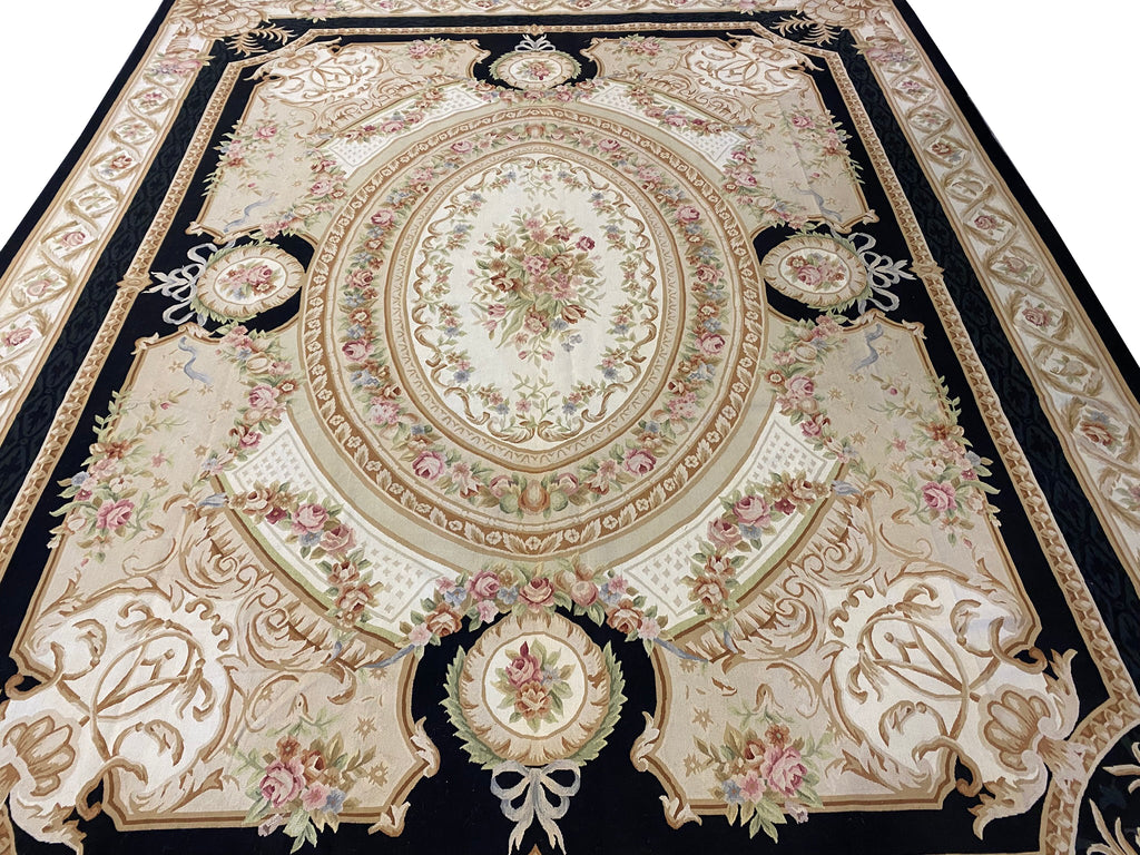 12 x 15 Flat Weave French Aubusson Rug #PIX-5722