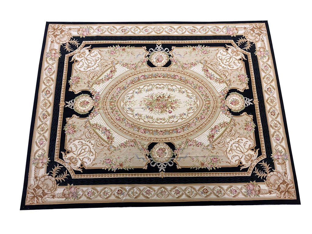 12 x 15 Flat Weave French Aubusson Rug #PIX-5722