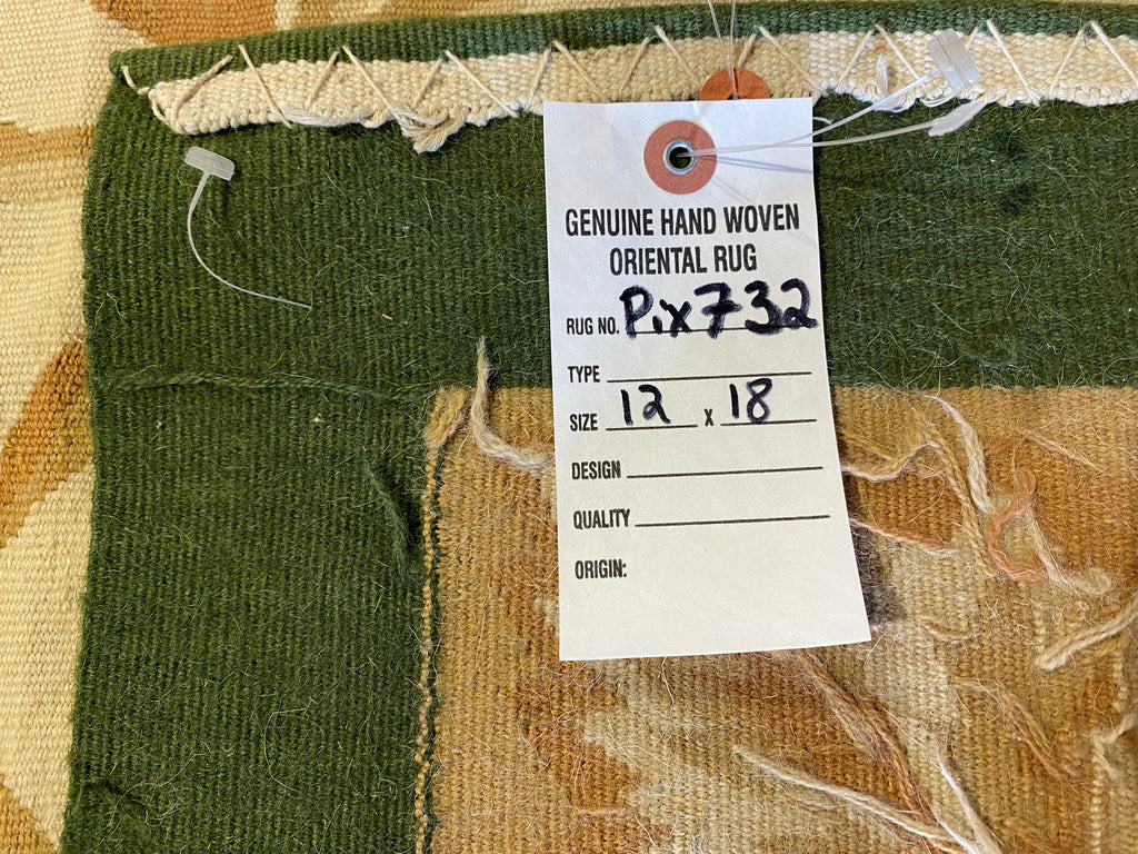 12 x 18 Ivory Aubusson Rug 732