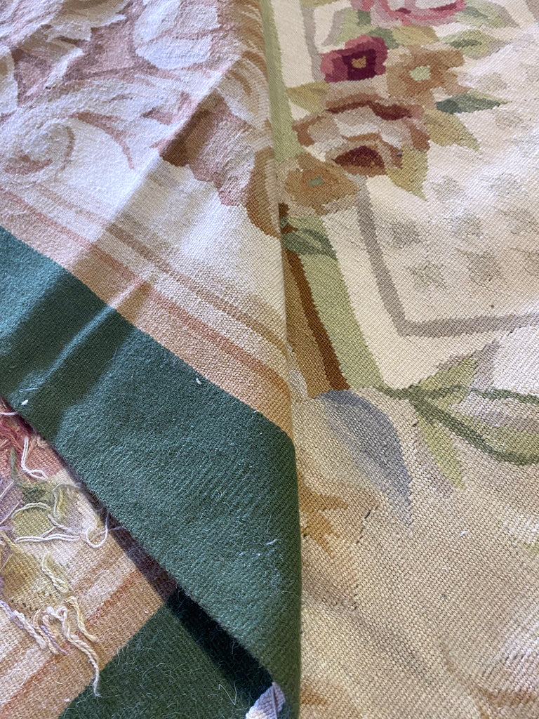 12 x 18 Ivory Aubusson Rug 732