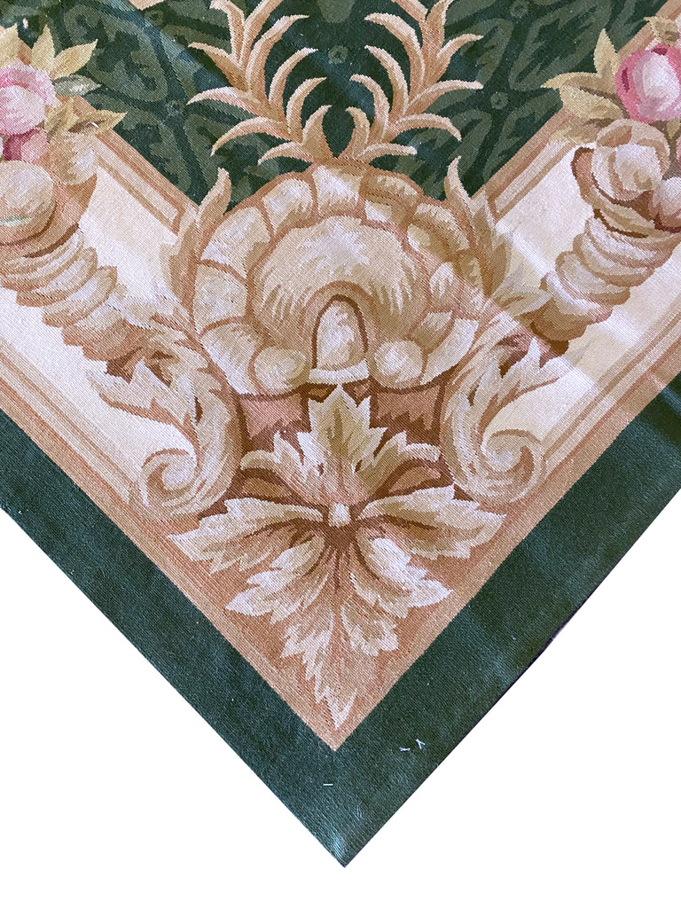 12 x 18 Ivory Aubusson Rug 732