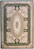 Load image into Gallery viewer, 12 x 18 Ivory Aubusson Rug 732