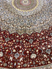 Load image into Gallery viewer, 10 x 10 Feet Round Handmade Silk Rug #F-6772