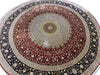 Load image into Gallery viewer, 10 x 10 Feet Round Handmade Silk Rug #F-6772