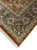 Load image into Gallery viewer, 9.10 x 14.5 Quality Kashmir Silk Rug BURGUNDY #F-6773