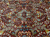 Load image into Gallery viewer, 9.10 x 14.5 Quality Kashmir Silk Rug BURGUNDY #F-6773
