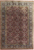 Load image into Gallery viewer, 9.10 x 14.5 Quality Kashmir Silk Rug BURGUNDY #F-6773