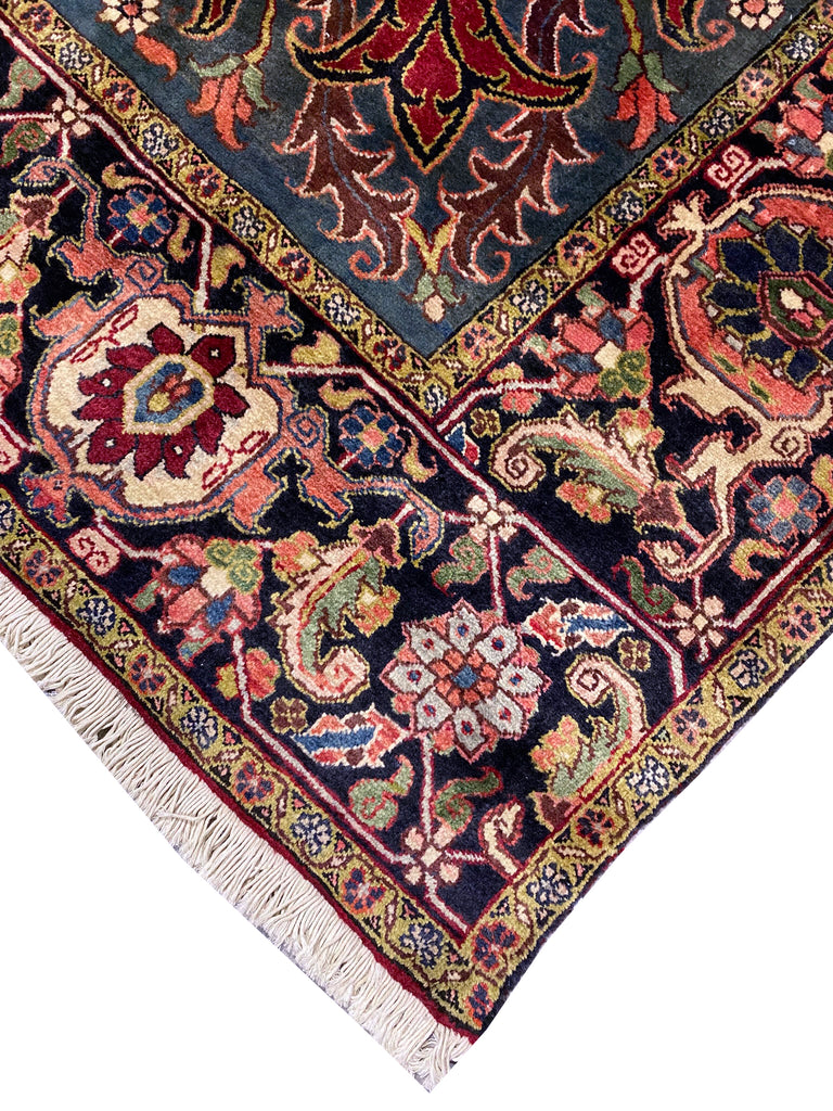 12.9 x 19.4 Authentic Persian High Quality Wool Large Heriz Rug DENSE #PIX-323