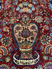 Load image into Gallery viewer, 11.2 x 16.6 Fine Wool and Silk on Silk Foundation Handmade Rug #FPIX-5552