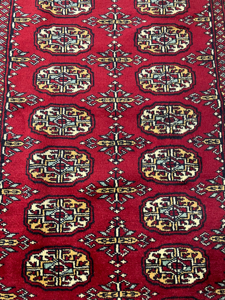 16' Feet Long Runner Handmade Pakistan Bokhara Soft neat Silky Wool #PIX-29815