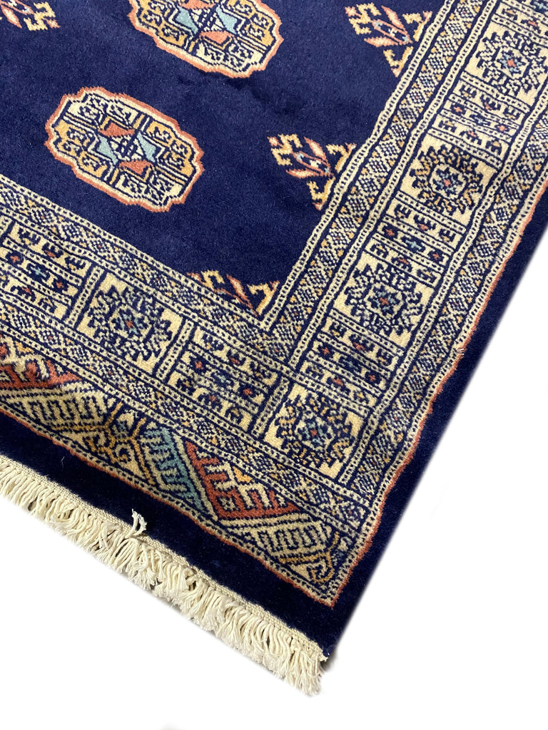 10' Feet BLUE Bokhara Runner #PIX-29906