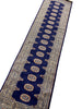 Load image into Gallery viewer, 10&#39; Feet BLUE Bokhara Runner #PIX-29906